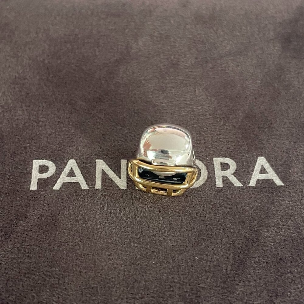 Pandora Football Helmet Dangle Charm Pendant